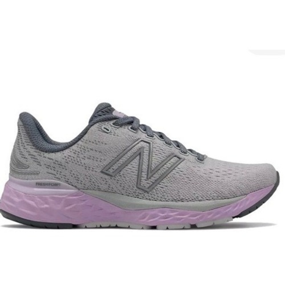 New Balance Fresh Foam Women's Running Shoes Grey Purple size 6.5
